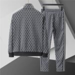 LACOSTE Men's Paris Zip-Up Sweatshirt and Pants Set (Black) (SH1368-4PC） - 图片 3