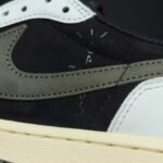 【LJR】Travis Scott × Nike WMNS Air Jordan 1 Low OG "Medium Olive"LJR（DZ4137-106） - 图片 9