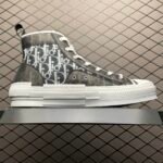 Dior B23 High Top Sneaker Dior Oblique Canvas "Black"（3SH118YJP-H961） - 图片 3