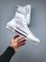 Dior B23 Oblique High Top Sneakers(3SH118YNT_H060) - 图片 4