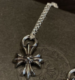CHROME HEARTS Double Cross Flower Necklace（CHROME HEARTS 255） - 图片 10