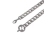 GUCCIインターロッキングG シルバー チェーンブレスレット（454285-J8400-0811） - 图片 2