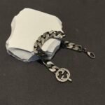 GUCCIインターロッキングG シルバー チェーンブレスレット（454285-J8400-0811） - 图片 5