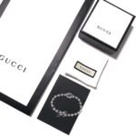 GUCCIインターロッキングG シルバー ブレスレット（481687-J8400-8106） - 图片 4