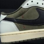 【LJR】Travis Scott × Nike Air Jordan 1 Low OG SP "Olive"LJR(DM7866-200) - 图片 12