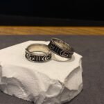 Gucci Ring Double G Silver Black（551899-J8400-0811） - 图片 8