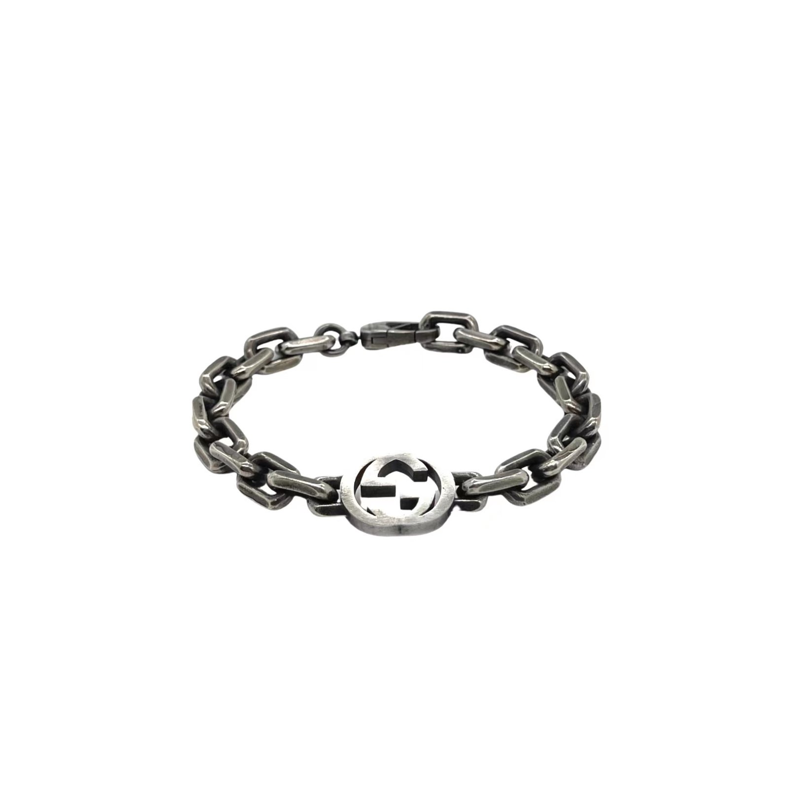620798-J8400-0811-1 GUCCIインターロッキングG ブレスレット(620798-J8400-0811) - 图片 1
