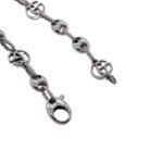 GUCCI Double G Thread Pig Nose Bracelet（627118-J8400-0701） - 图片 3