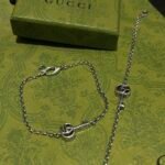 GUCCIダブルG キー ブレスレット スターリングシルバー（632207-J8400-0701） - 图片 2