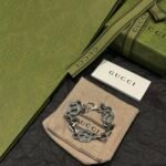 Gucci enamel interlocking G bracelet in silver and green（656787-J8410-8183） - 图片 4