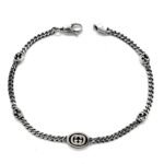 GUCCI Interlocking G Bracelet (2.5mm)（678657-J8410-8191）