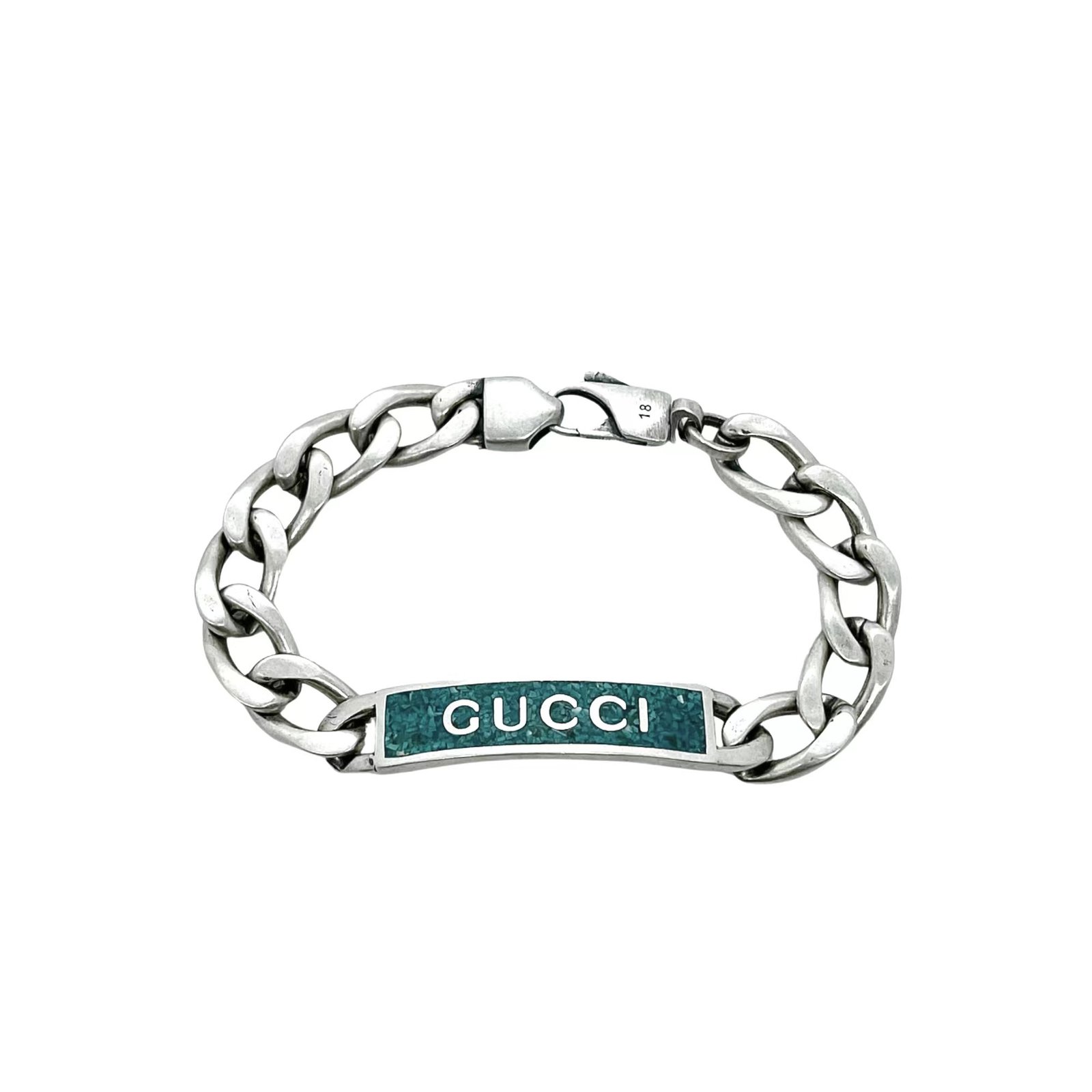678712-J8410-8183-1 GUCCI logo enamel bracelet(678712-J8410-8183) - 图片 1