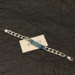 GUCCI logo enamel bracelet（678712-J8410-8183） - 图片 5