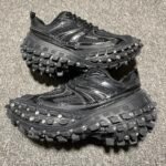 BALENCIAGA Bouncer (Defender) Screw Sneaker With Piercings"Black"（685613W2RAD1081） - 图片 7