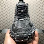 BALENCIAGA Bouncer (Defender) Screw Sneaker With Piercings"Black"（685613W2RAD1081） - 图片 8
