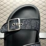 Dior MENS Dior Aqua Sandal Dior Oblique Jacquard "Black" (3SA135ZSA_H969) - 图片 7