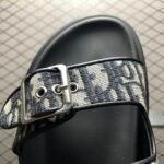 Dior MENS Dior Aqua Sandal Dior Oblique Jacquard "Beige/Black"(3SA135ZSA_H561) - 图片 8