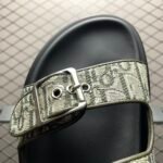 Dior MENS Dior Aqua Sandal Dior Oblique Jacquard "Khaki"(3SA135ZSA_H603) - 图片 8