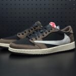 【LJR】Travis Scott × Nike Air Jordan 1 Low OG SP-T "Black/Dark Mocha"LJR(CQ4277-001)