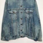 Balenciaga Washed Distressed Denim Jacket（727840TNW014268） - 图片 6