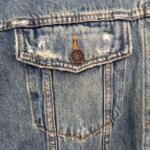 Balenciaga Washed Distressed Denim Jacket（727840TNW014268） - 图片 7