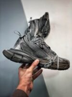 BALENCIAGA 3XL "Silver Gray" （734734W3XK71210） - 图片 4