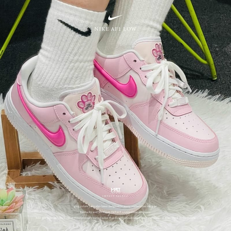 Nike Air Force 1 '07 LX 粉紅貓掌HM3696-661