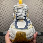 BALENCIAGA Cargo Sneaker "White/Grey/Orange/Blue"（785754W2MV19174） - 图片 7