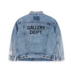 GALLERY DEPT 22FW English letter printed denim jacket（AJV60080INDI） - 图片 2