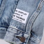 GALLERY DEPT 22FW English letter printed denim jacket（AJV60080INDI） - 图片 4