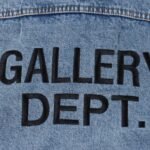 GALLERY DEPT 22FW English letter printed denim jacket（AJV60080INDI） - 图片 9