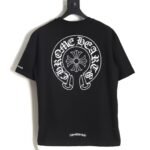Chrome Hearts horseshoe print short-sleeved T-shirt（CH-043） - 图片 2