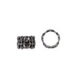 CHROME HEARTS クロムハーツ 墓の十字架リング（CH-JZ-268） - 图片 3