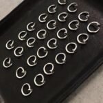 CHROME HEARTS クロムハーツフラットクロスフラワーネイルワードリング（CH-JZ-395） - 图片 4