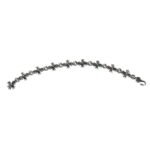 CHROME HEARTS クロムハーツ 9セクションクロスブレスレット（CH PLUS 手链） - 图片 2