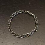 CHROME HEARTS クロムハーツ ディストレスト サークル レター ブレスレット（CH-SL-401） - 图片 4