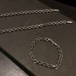 CHROME HEARTS クロムハーツ ディストレスト サークル レター ブレスレット（CH-SL-401） - 图片 8