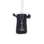 CHROME HEARTS クロムハーツ ネックレス 1ball bs fleur charm　ワン ボール ビーエス フレア チャーム（CH-XL-852） - 图片 3