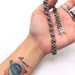 CHROME HEARTS クロムハーツ サイドクロスフラワーブレスレット（CHROME HEARTS 022） - 图片 7