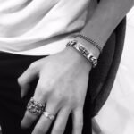 CHROME HEARTS クロムハーツ ロングクロスフラワーブレスレット（CHROME HEARTS 027） - 图片 7