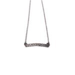 CHROME HEARTS Scroll Label ON STD Roll Chain Necklace（CHROME HEARTS 032）