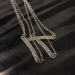 CHROME HEARTS Scroll Label ON STD Roll Chain Necklace（CHROME HEARTS 032） - 图片 4