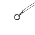 CHROME HEARTS Cross Flower Vine Ring Necklace（CHROME HEARTS 035）