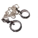 CHROME HEARTS Cross Flower Vine Ring Necklace（CHROME HEARTS 035） - 图片 4