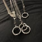 CHROME HEARTS Cross Flower Vine Ring Necklace（CHROME HEARTS 035） - 图片 9