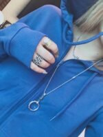 CHROME HEARTS Cross Flower Vine Ring Necklace（CHROME HEARTS 035） - 图片 6