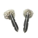 CHROME HEARTS Feather Necklace - Ball Chain/Pearl Chain（CHROME HEARTS 051） - 图片 7