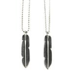 CHROME HEARTS Feather Necklace - Ball Chain/Pearl Chain（CHROME HEARTS 051） - 图片 2