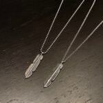 CHROME HEARTS Feather Necklace - Ball Chain/Pearl Chain（CHROME HEARTS 051） - 图片 5