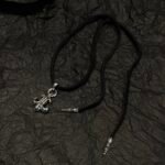 CHROME HEARTS Scout Flower Leather Cord Braided Necklace（CHROME HEARTS 062） - 图片 9